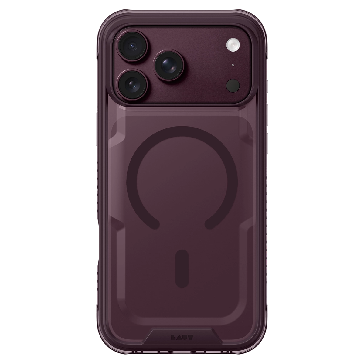 Чохол LAUT AERO MATTER case for iPhone 18 Pro Max - Burgundy (L_IP26D_AM_PU)