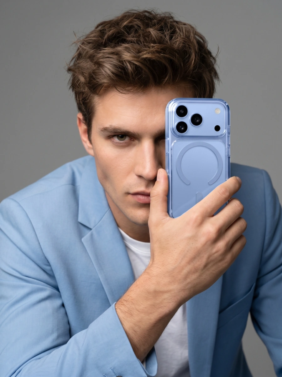 Чохол LAUT CRYSTAL FLURO case for iPhone 18 Pro Max - Clear Blue (L_IP26D_CF_BL)
