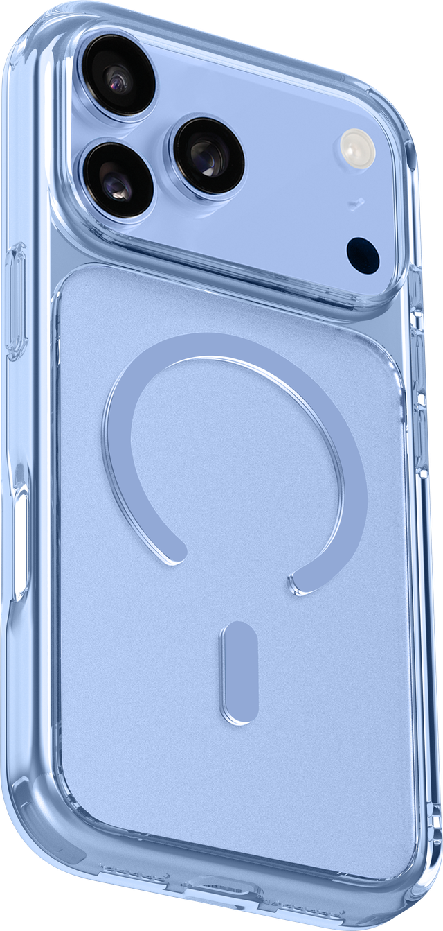 Чохол LAUT CRYSTAL FLURO case for iPhone 18 Pro Max - Clear Blue (L_IP26D_CF_BL)