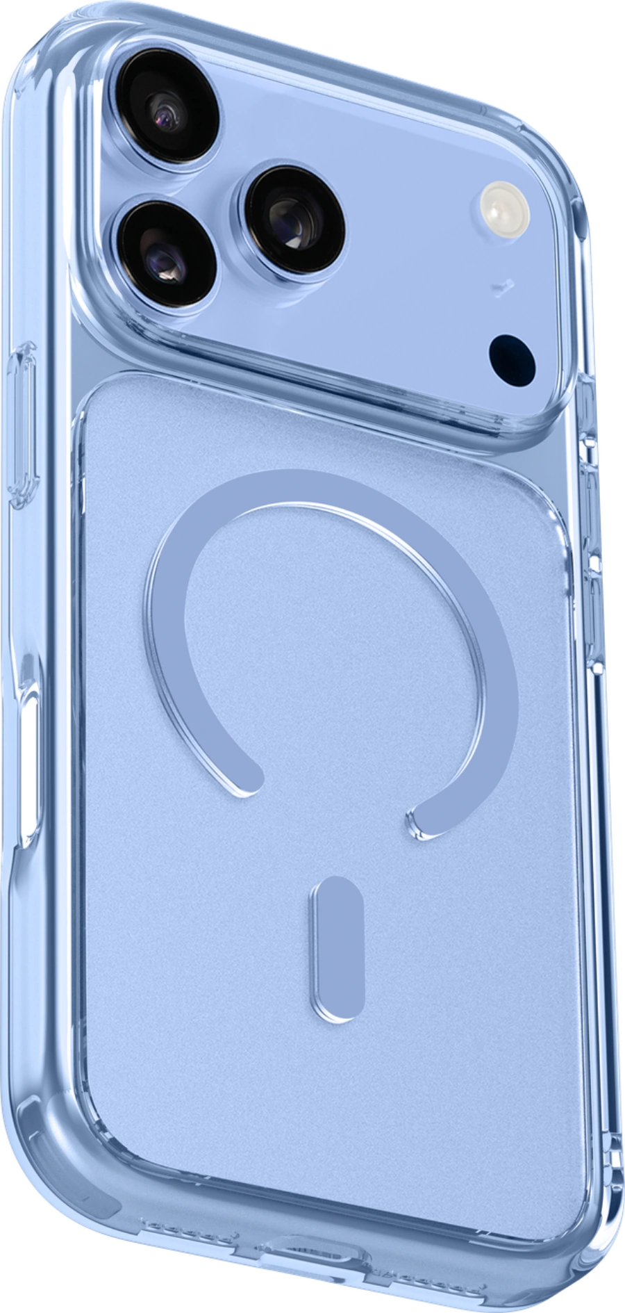 Чохол LAUT CRYSTAL FLURO case for iPhone 18 Pro Max - Clear Blue (L_IP26D_CF_BL)