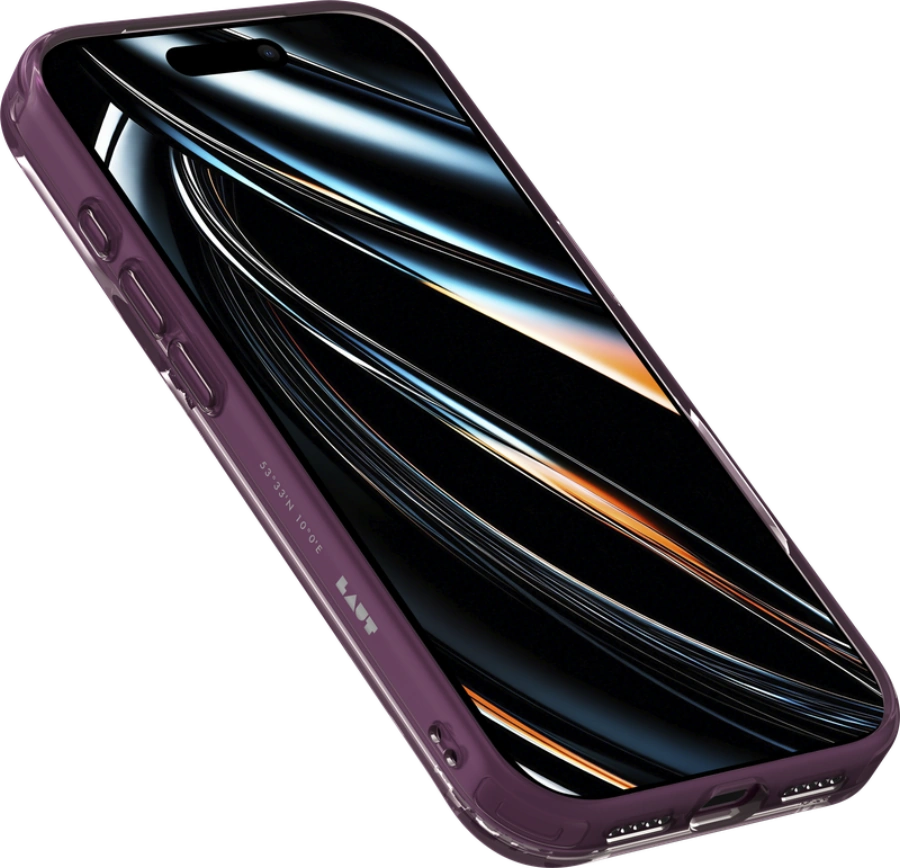 Чохол LAUT CRYSTAL FLURO case for iPhone 18 Pro Max - Clear Burgundy (L_IP26D_CF_PU)