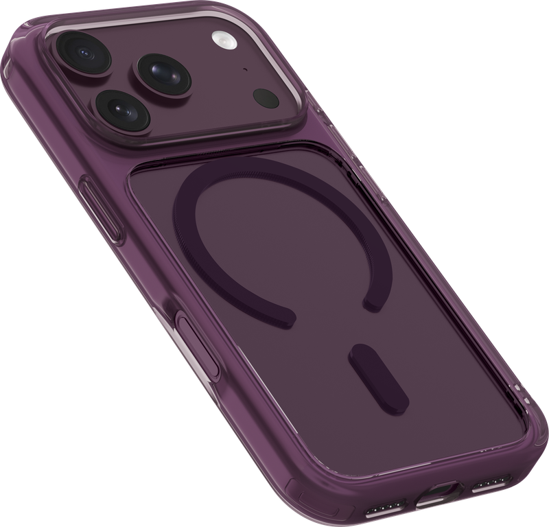 Чохол LAUT CRYSTAL FLURO case for iPhone 18 Pro Max - Clear Burgundy (L_IP26D_CF_PU)