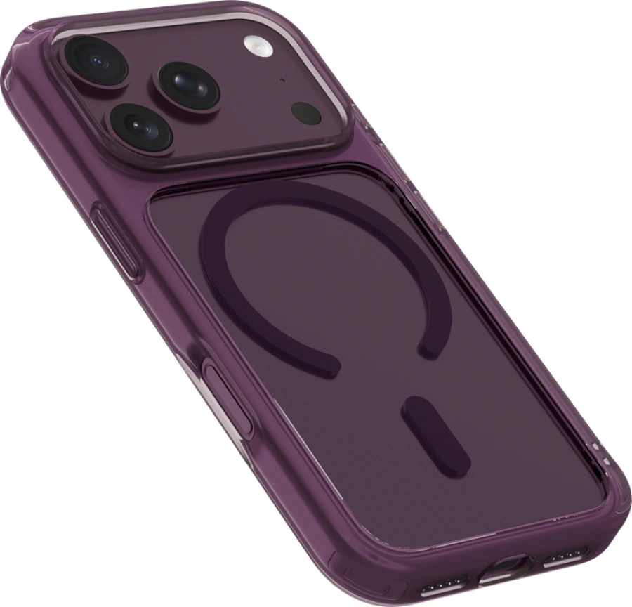 Чохол LAUT CRYSTAL FLURO case for iPhone 18 Pro Max - Clear Burgundy (L_IP26D_CF_PU)