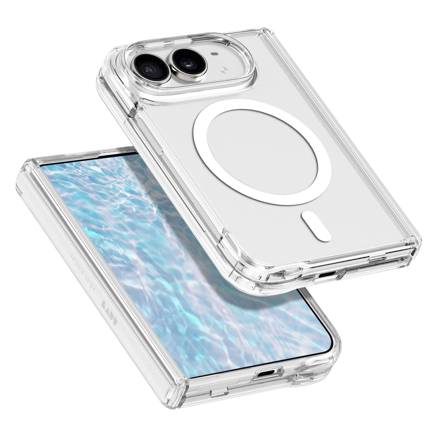 Чохол LAUT CRYSTAL FLURO case for iPhone Duo - Clear (L_IP26F_CF_C)