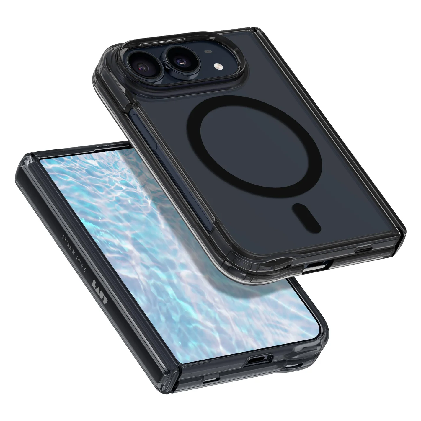 Чохол LAUT CRYSTAL FLURO case for iPhone Duo - Clear Midnight (L_IP26F_CF_BK)