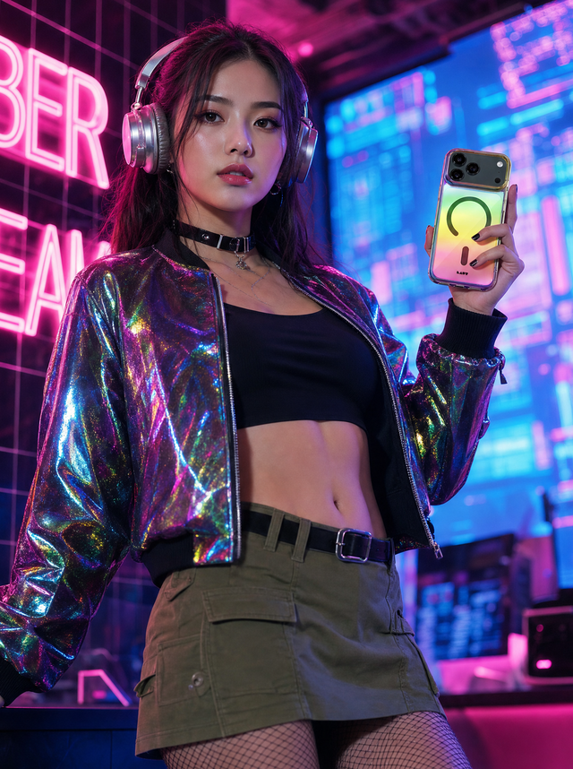 Чохол LAUT HOLO case for iPhone 18 Pro - Holo Midnight (L_IP26B_HO_BK)