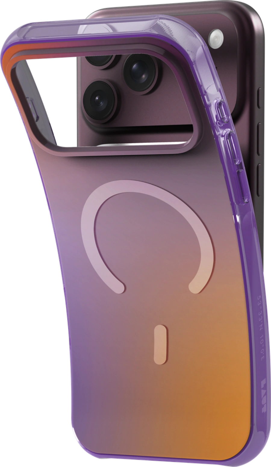 Чохол LAUT HUEX WAVE case for iPhone 18 Pro - Iris Purple (L_IP26B_HW_PU)