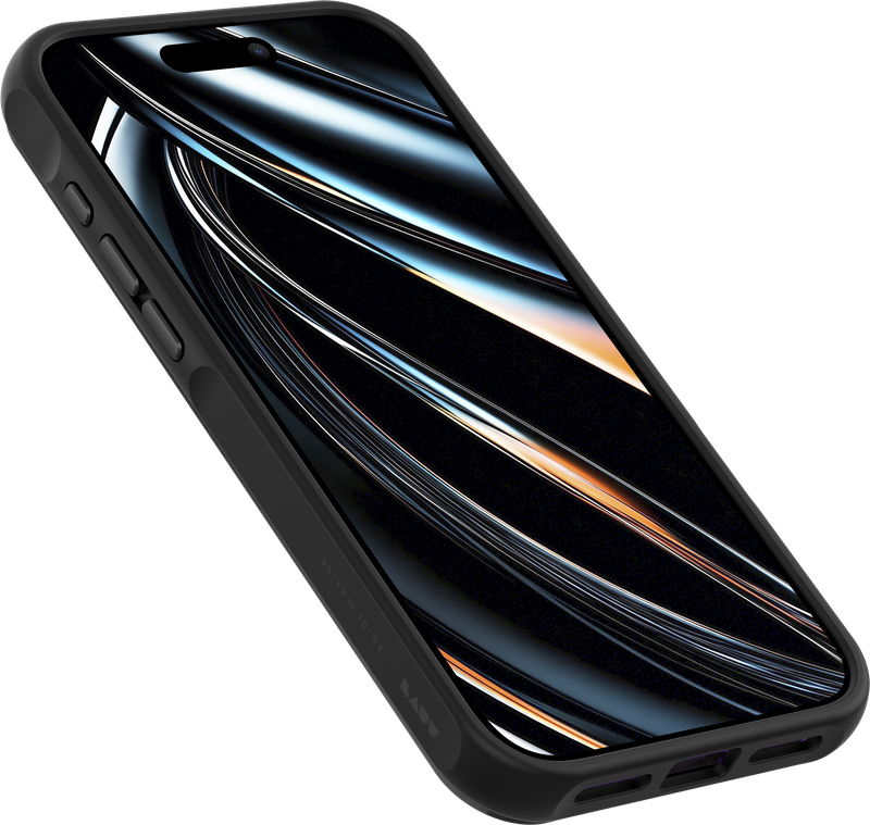 Чохол LAUT HUEX WAVE case for iPhone 18 Pro Max - Midnight Silver (L_IP26D_HW_BK)