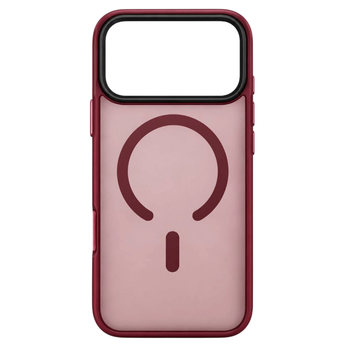 Чехол Monblan для iPhone 17 Pro/18 Pro Magnetic Matte Series - Dark Cherry