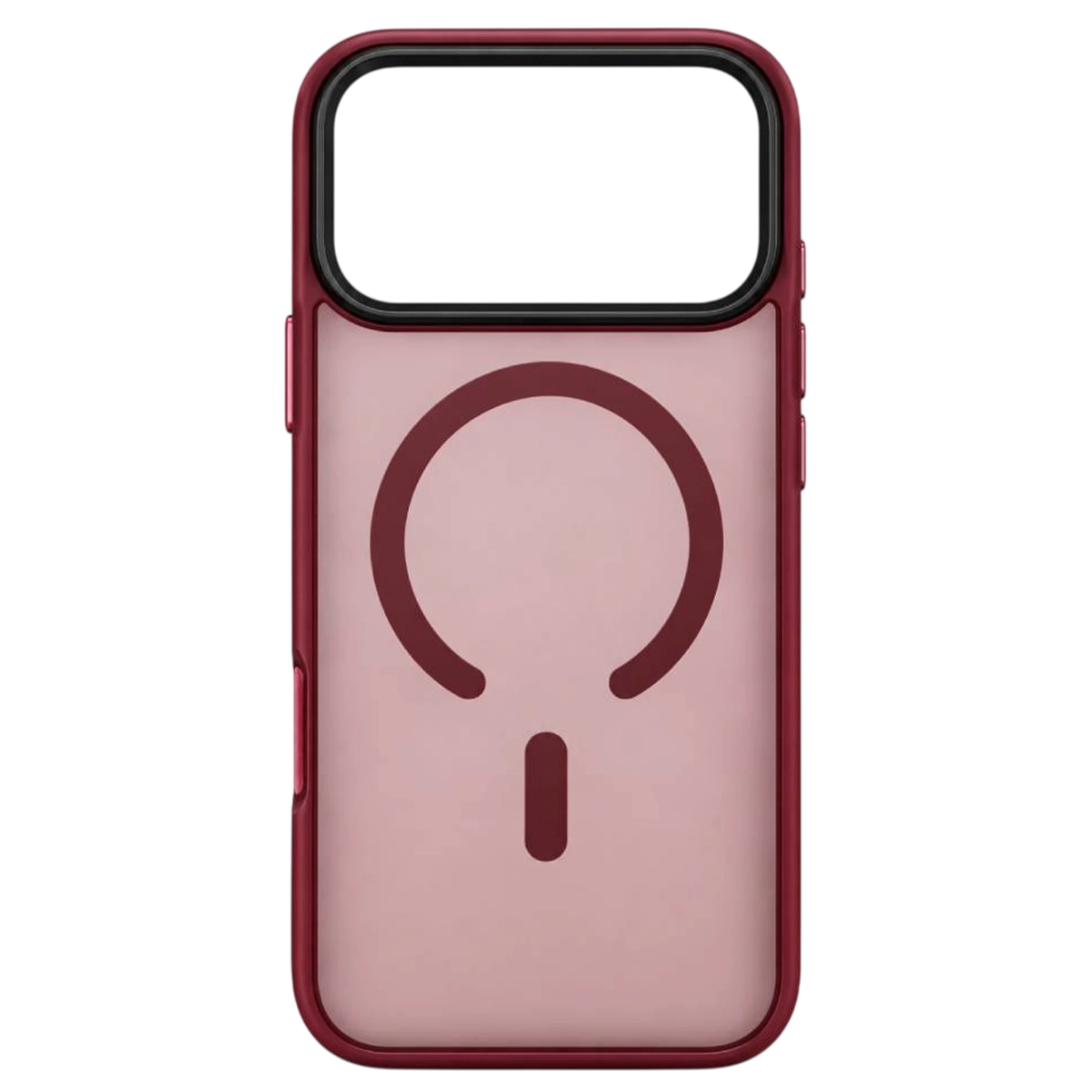 Чехол Monblan для iPhone 17 Pro/18 Pro Magnetic Matte Series - Dark Cherry