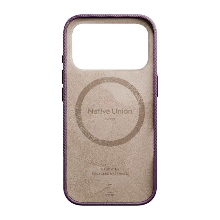 Чохол Native Union (Re)Classic Case for iPhone 18 Pro/17 Pro - Burgundy (RECLA-BGY-NP26P)