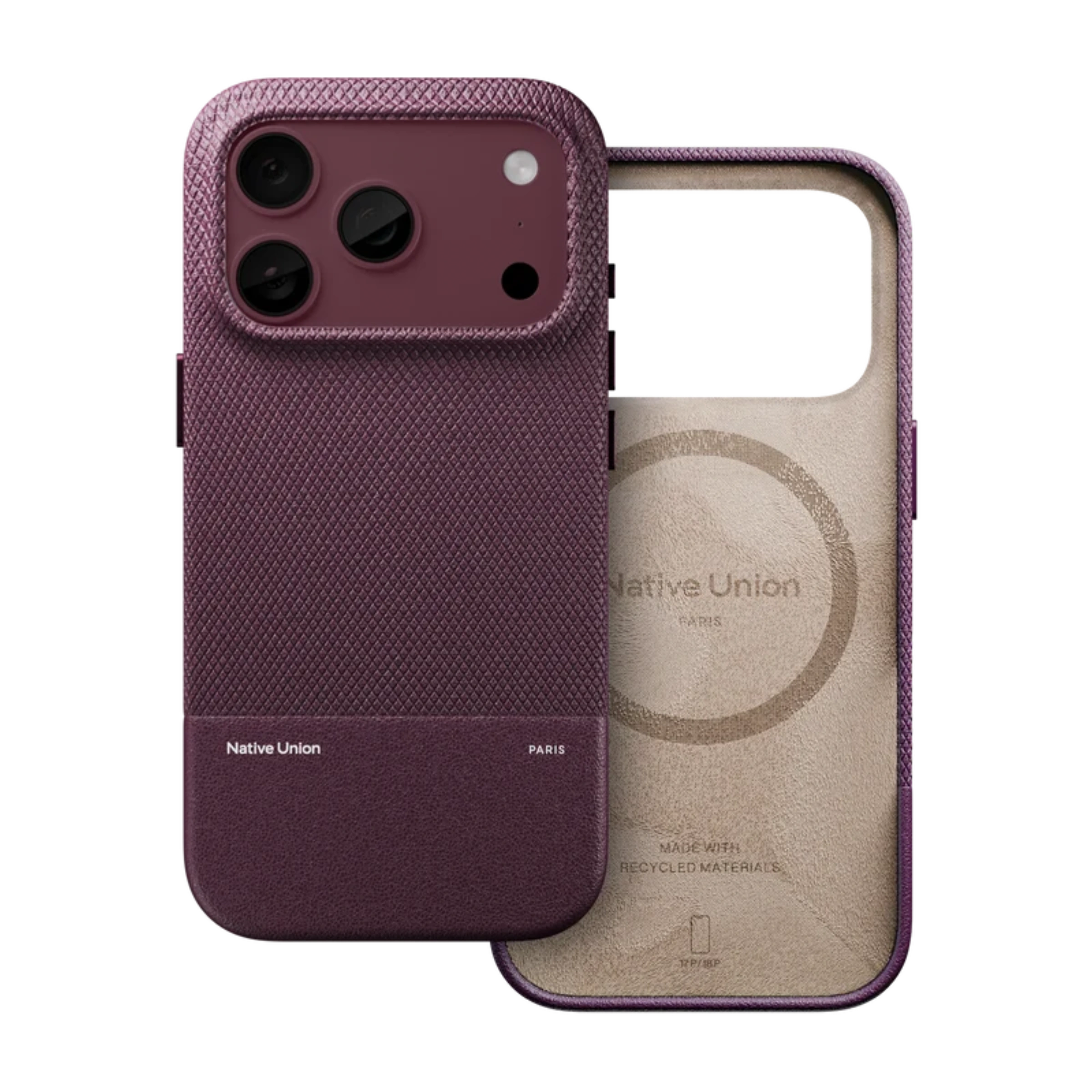 Чохол Native Union (Re)Classic Case for iPhone 18 Pro/17 Pro - Burgundy (RECLA-BGY-NP26P) Чохол Native Union (Re)Classic Case for iPhone 18 Pro/17 Pro - Burgundy (RECLA-BGY-NP26P)