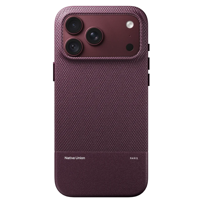 Чохол Native Union (Re)Classic Case for iPhone 18 Pro Max/17 Pro Max - Burgundy (RECLA-BGY-NP26PM)