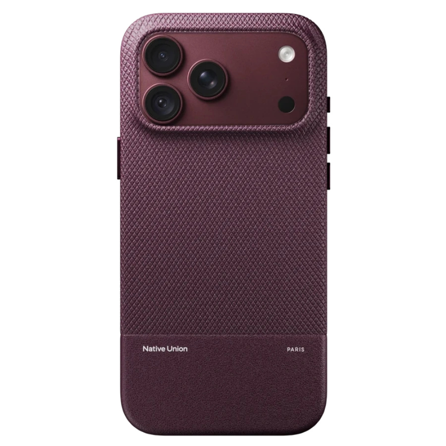 Чохол Native Union (Re)Classic Case for iPhone 18 Pro Max/17 Pro Max - Burgundy (RECLA-BGY-NP26PM)