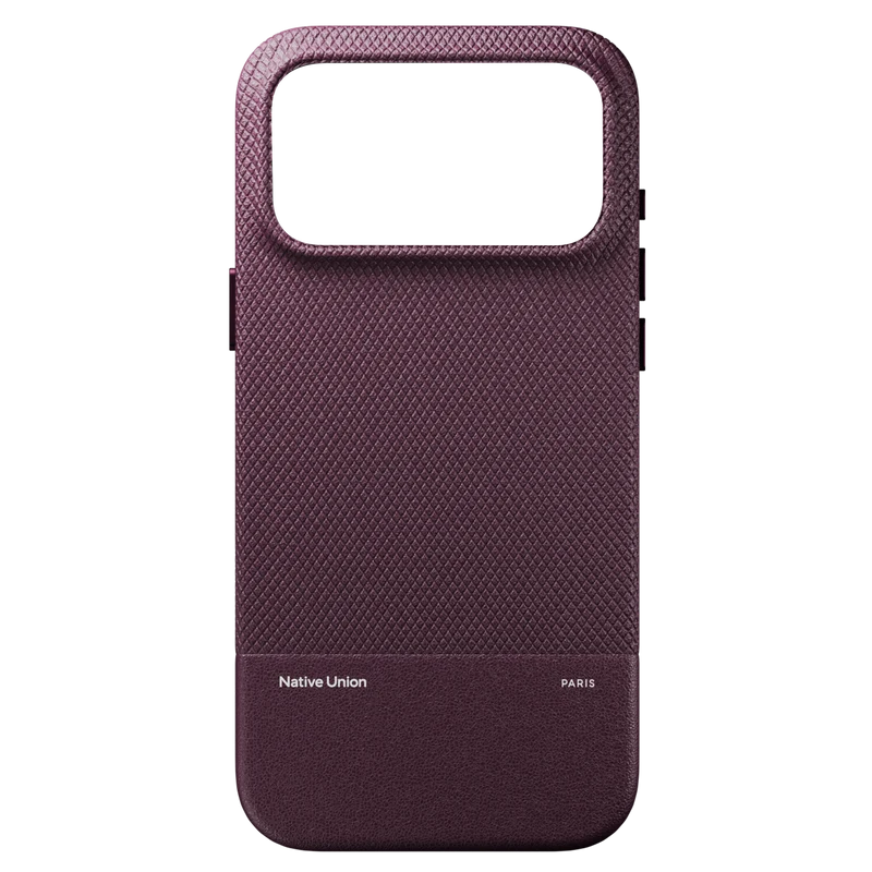 Чохол Native Union (Re)Classic Case for iPhone 18 Pro Max/17 Pro Max - Burgundy (RECLA-BGY-NP26PM)
