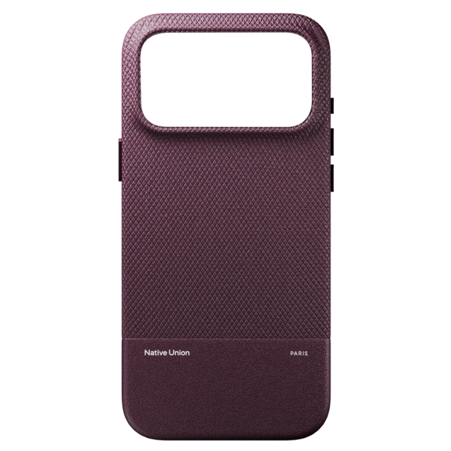Чохол Native Union (Re)Classic Case for iPhone 18 Pro Max/17 Pro Max - Burgundy (RECLA-BGY-NP26PM)