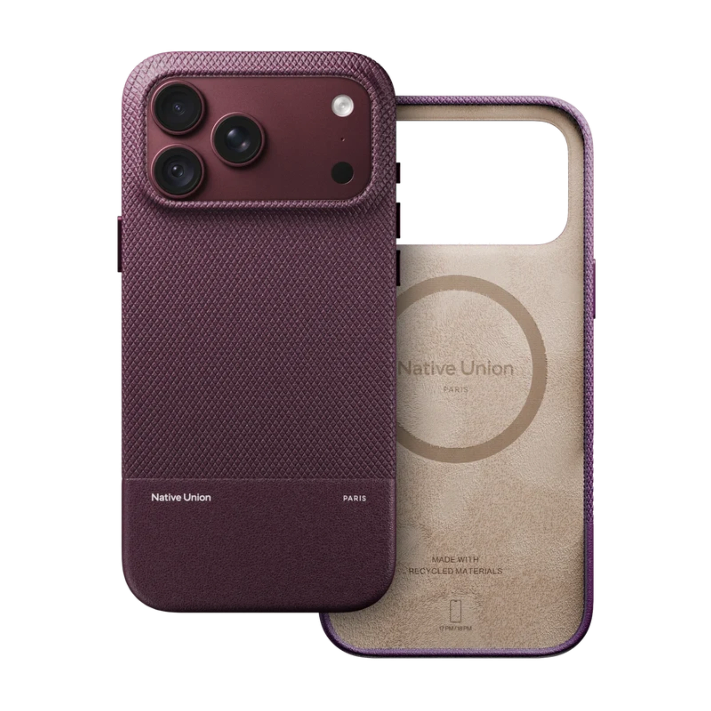 Чохол Native Union (Re)Classic Case for iPhone 18 Pro Max/17 Pro Max - Burgundy (RECLA-BGY-NP26PM)