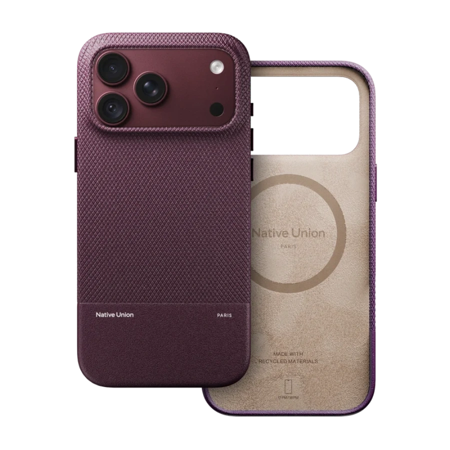 Чохол Native Union (Re)Classic Case for iPhone 18 Pro Max/17 Pro Max - Burgundy (RECLA-BGY-NP26PM)