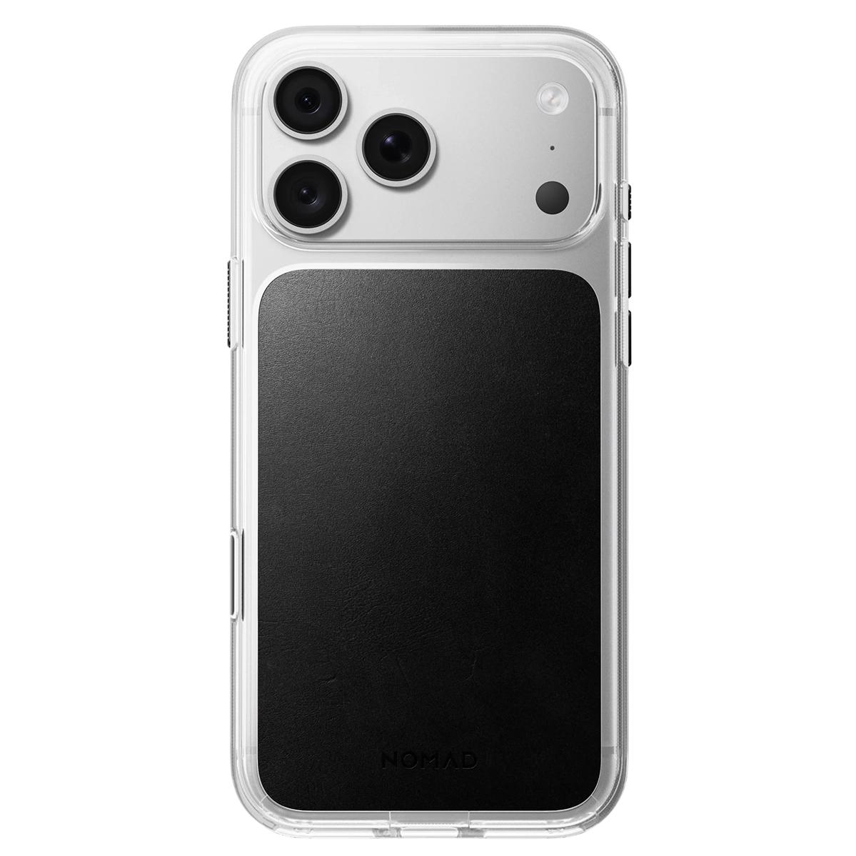 Чохол Nomad Clear Horween Leather Case for iPhone 18 Pro/17 Pro - Black (NM017781858)