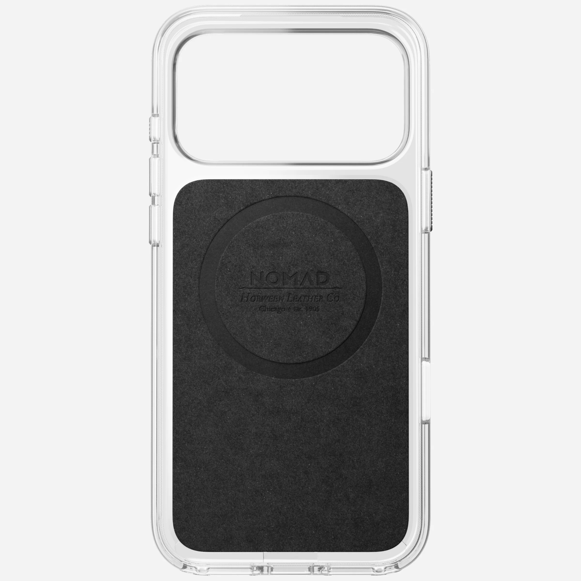 Чохол Nomad Clear Horween Leather Case for iPhone 18 Pro Max/17 Pro Max - Saddle (NM017736858)