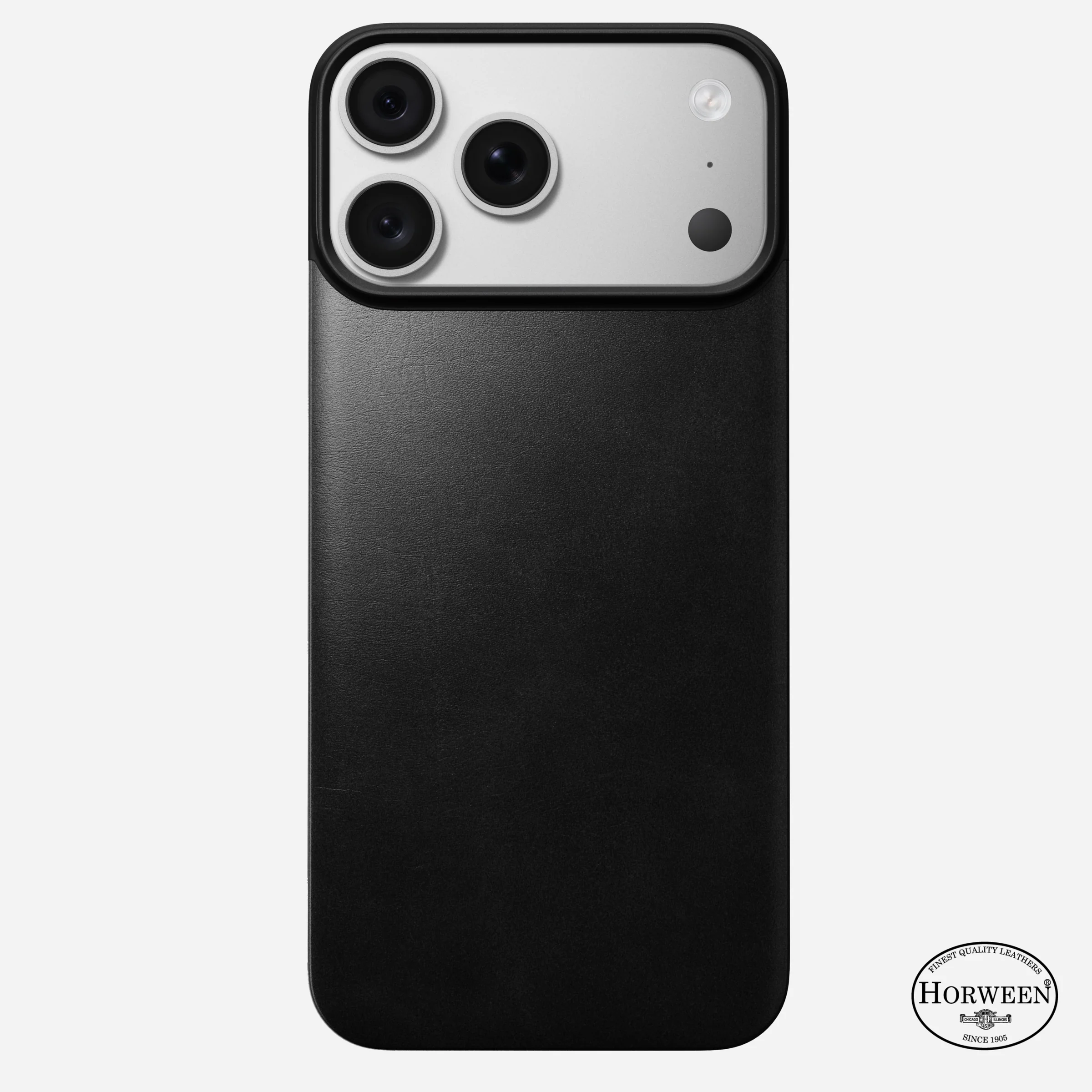Чехол Nomad Magnetic Horween Leather Back Case for iPhone 18 Pro Max/17 Pro Max - Black (NM009377858)