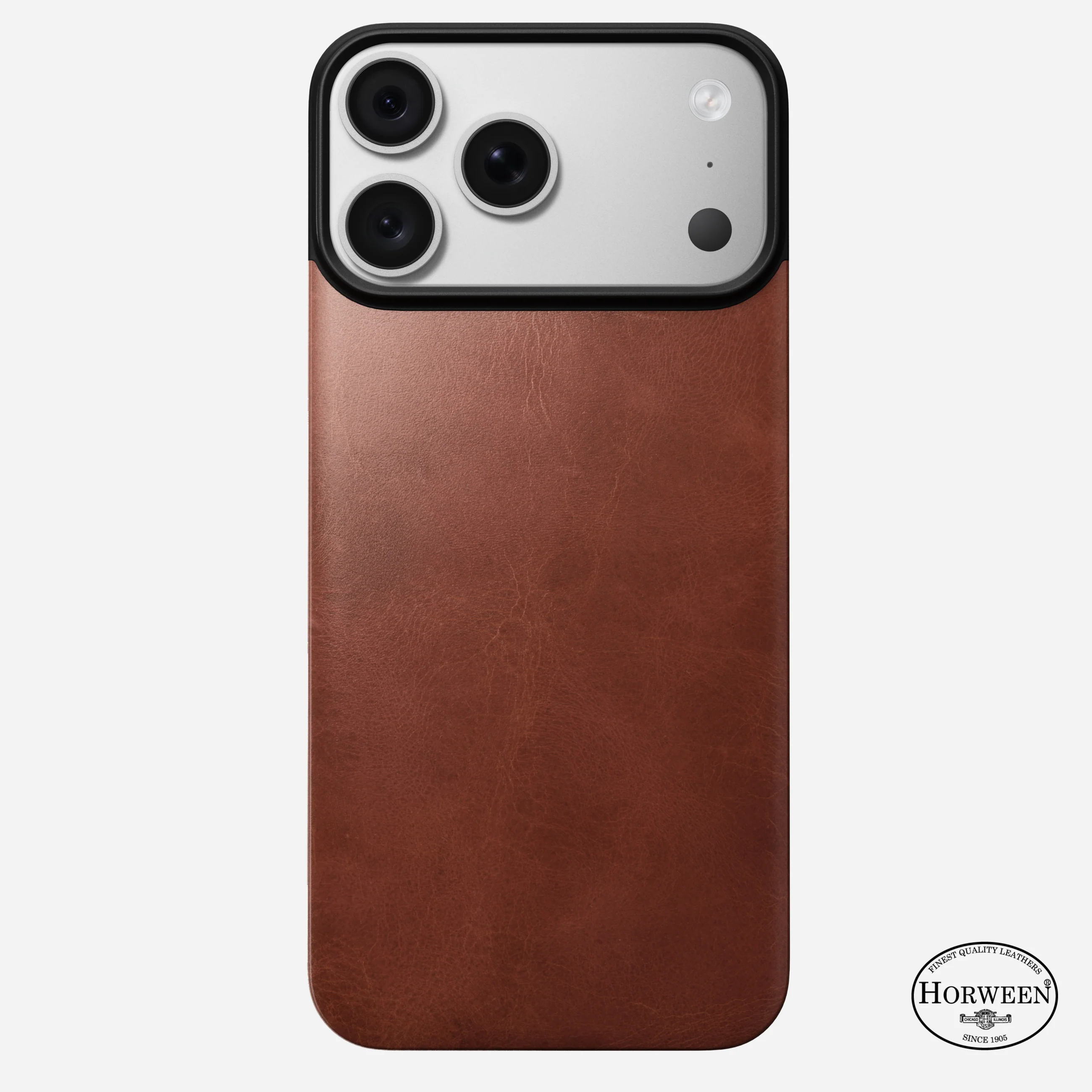 Чехол Nomad Magnetic Horween Leather Back Case for iPhone 18 Pro Max/17 Pro Max - Olde Dublin [Limited Edition] (NM009353858)