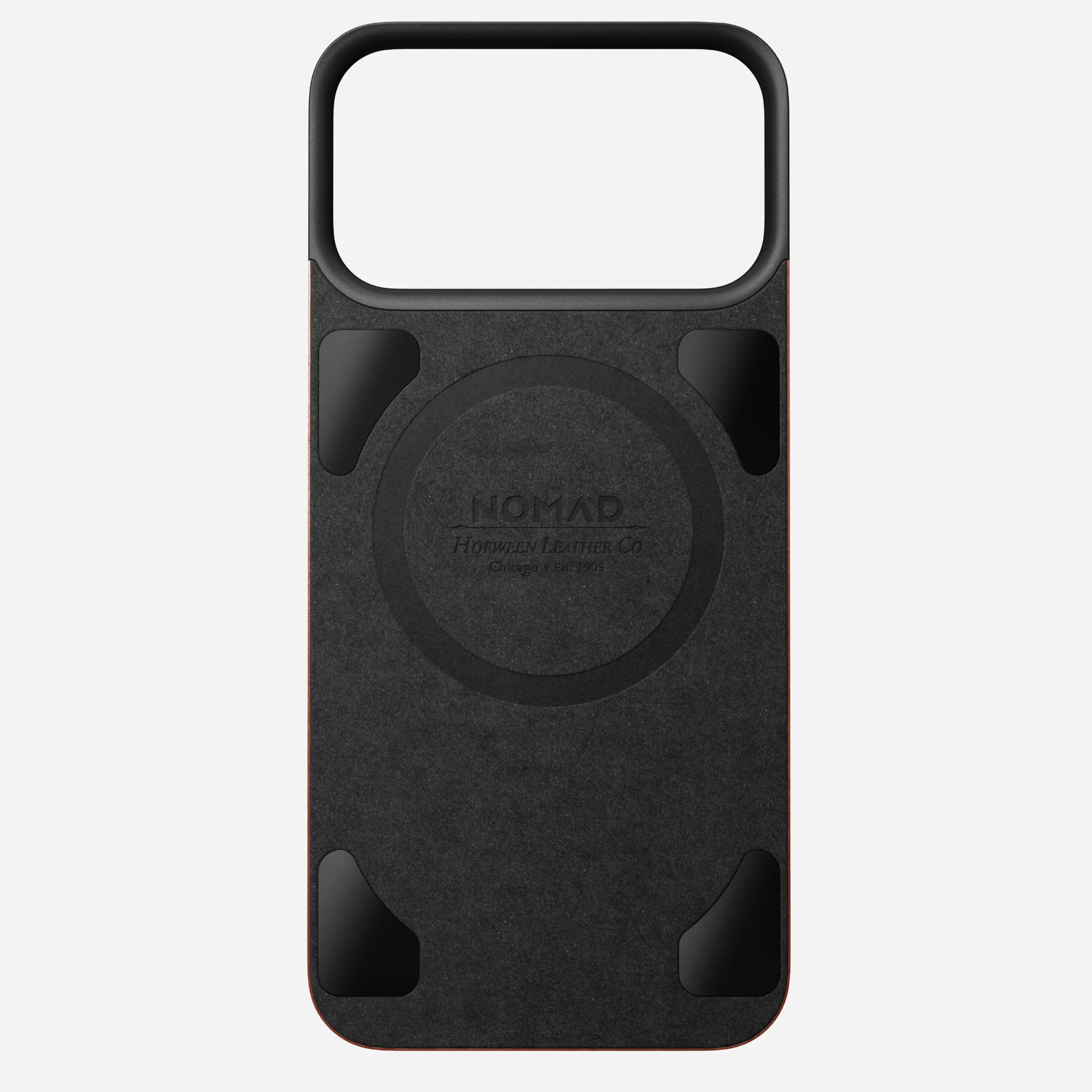 Чехол Nomad Magnetic Horween Leather Back Case for iPhone 18 Pro Max/17 Pro Max - Olde Dublin [Limited Edition] (NM009353858)