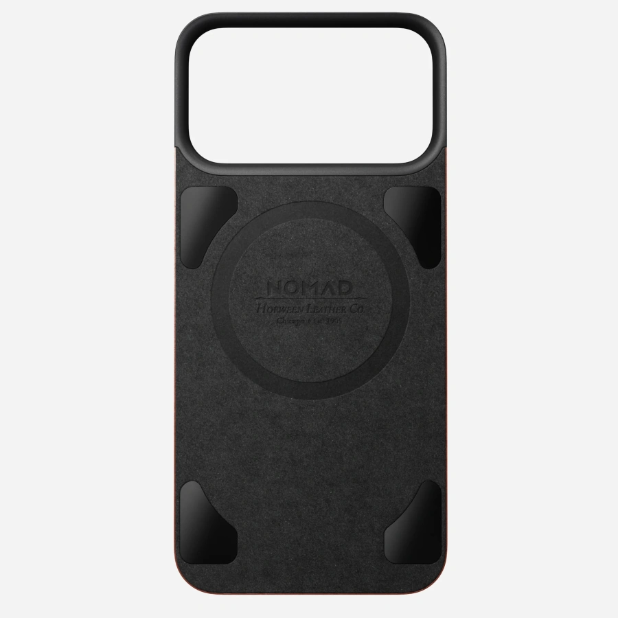 Чехол Nomad Magnetic Horween Leather Back Case for iPhone 18 Pro Max/17 Pro Max - Olde Dublin [Limited Edition] (NM009353858)