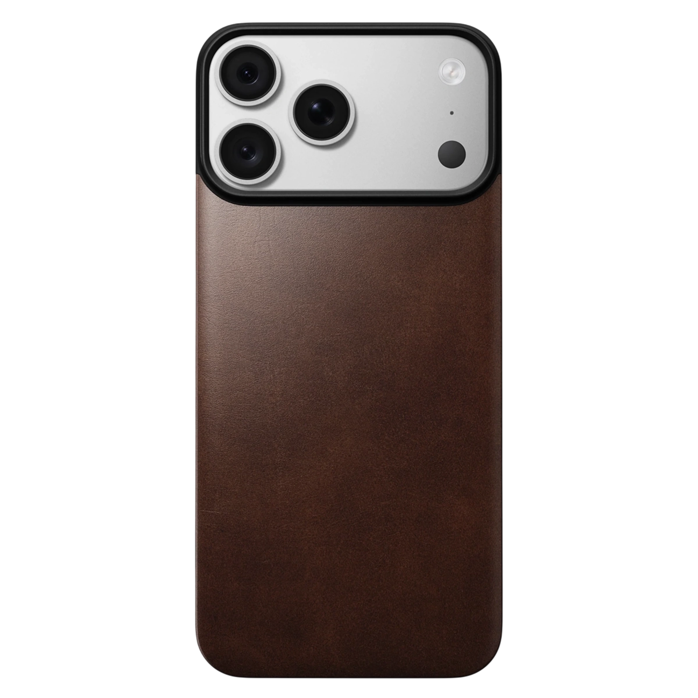 Чехол Nomad Magnetic Horween Leather Back Case for iPhone 18 Pro Max/17 Pro Max - Rustic Brown (NM009339858)