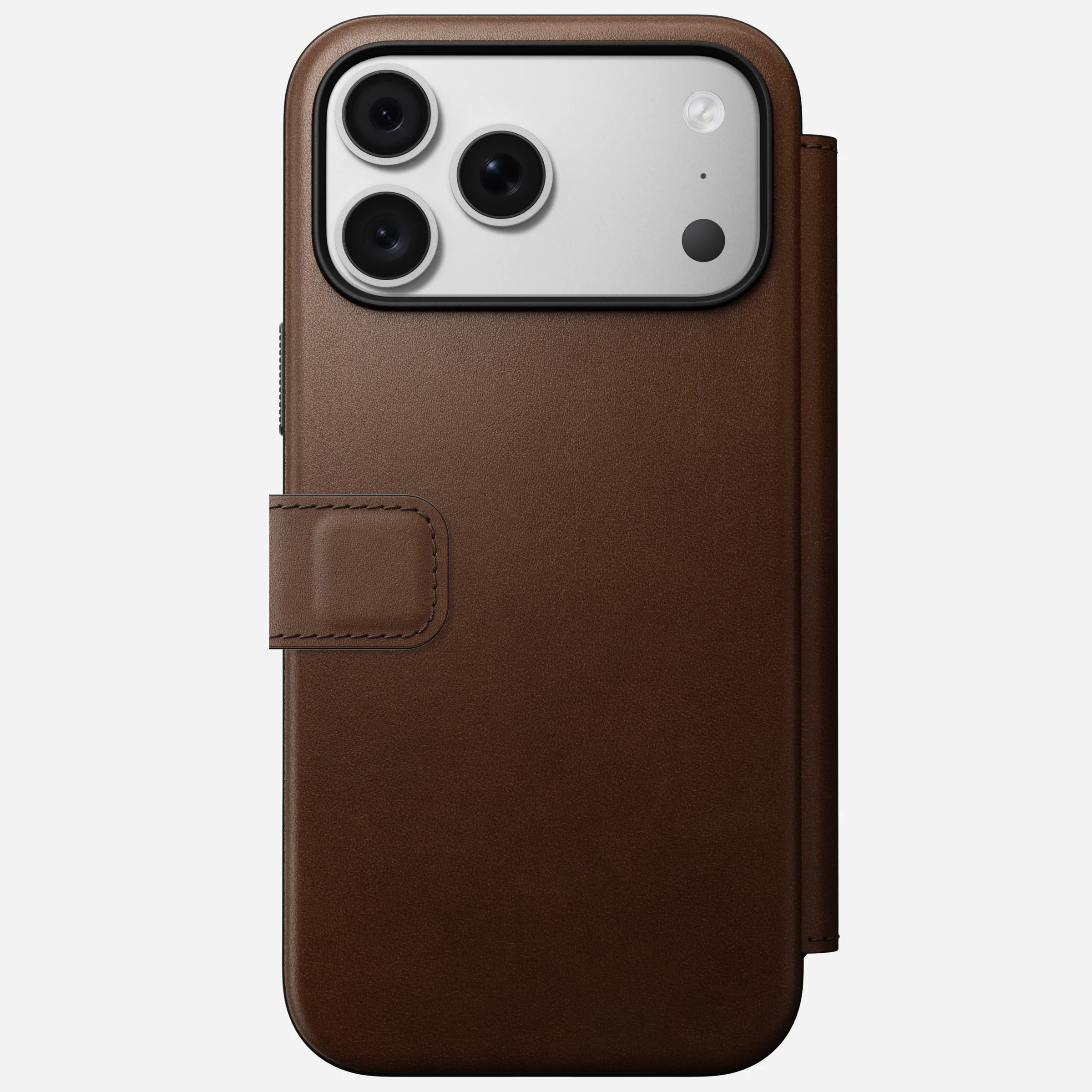 Чохол Nomad Modern Camino Leather Folio Case for iPhone 18 Pro/17 Pro - Brown (NM009087858)