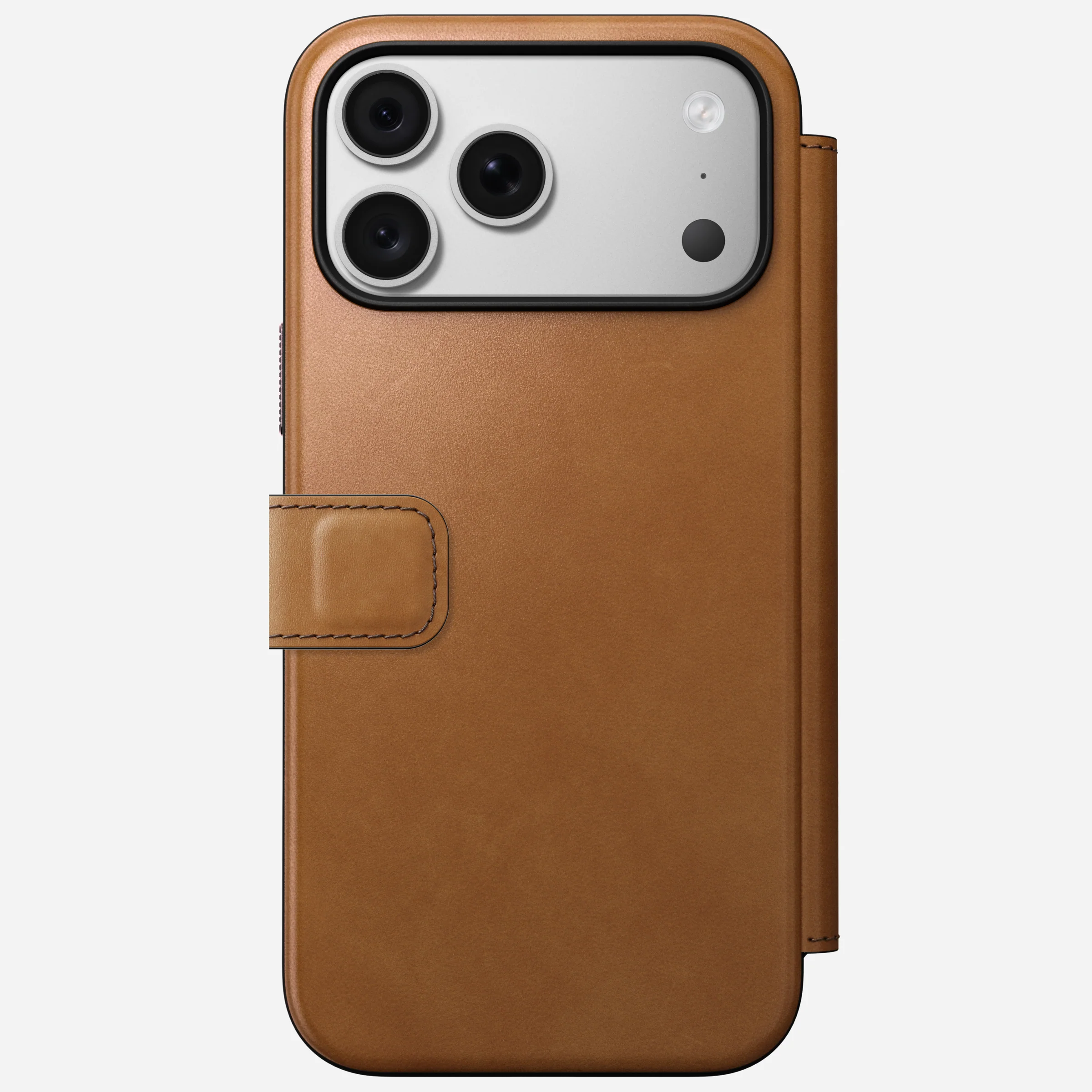 Чохол Nomad Modern Camino Leather Folio Case for iPhone 18 Pro/17 Pro - English Tan (NM009063858)