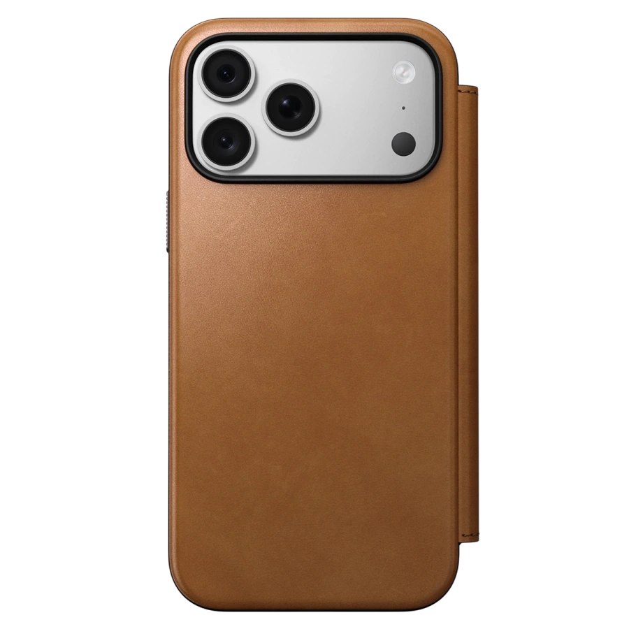 Чохол Nomad Modern Camino Leather Folio Case for iPhone 18 Pro/17 Pro - English Tan (NM009063858)