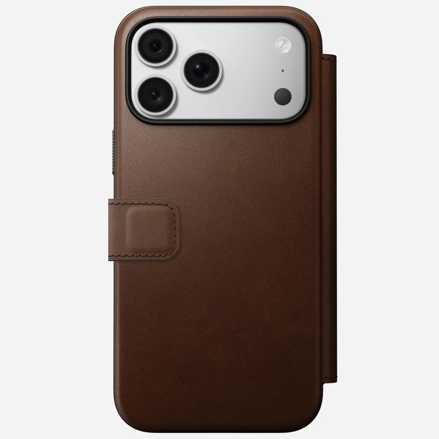 Чохол Nomad Modern Camino Leather Folio Case for iPhone 18 Pro Max/17 Pro Max - Brown (NM009025858)