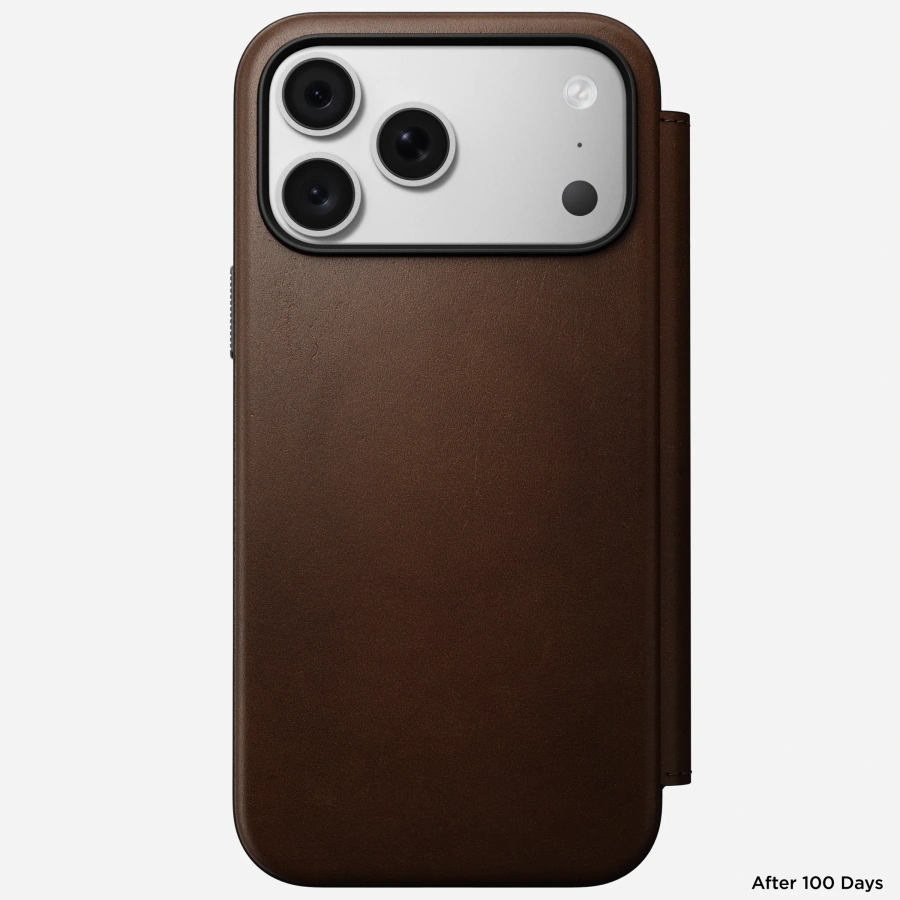 Чохол Nomad Modern Camino Leather Folio Case for iPhone 18 Pro Max/17 Pro Max - Brown (NM009025858)