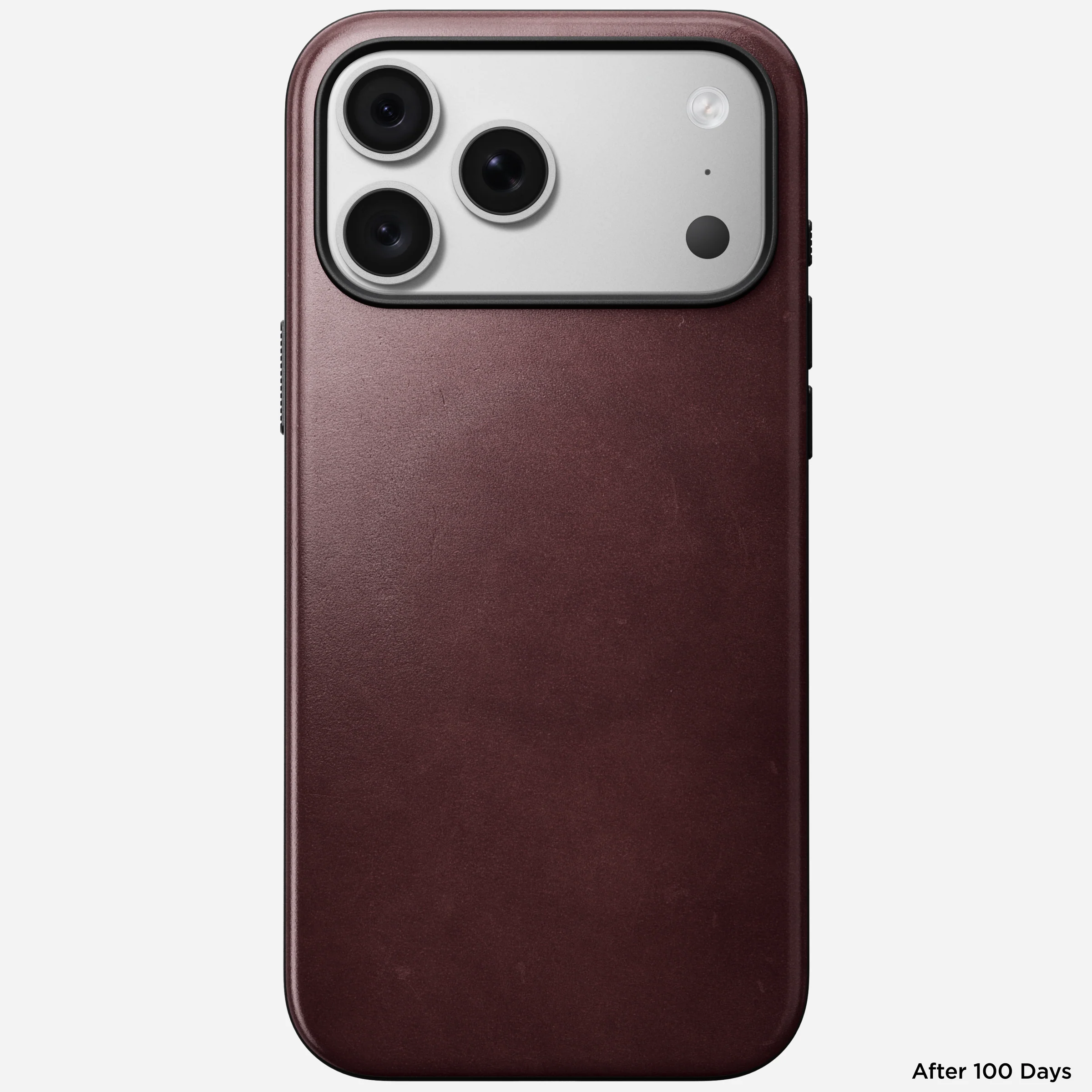 Чохол Nomad Modern Horween Leather Case for iPhone 18 Pro Max/17 Pro Max - Burgundy Chromexcel [Limited Edition] (NM009124858)