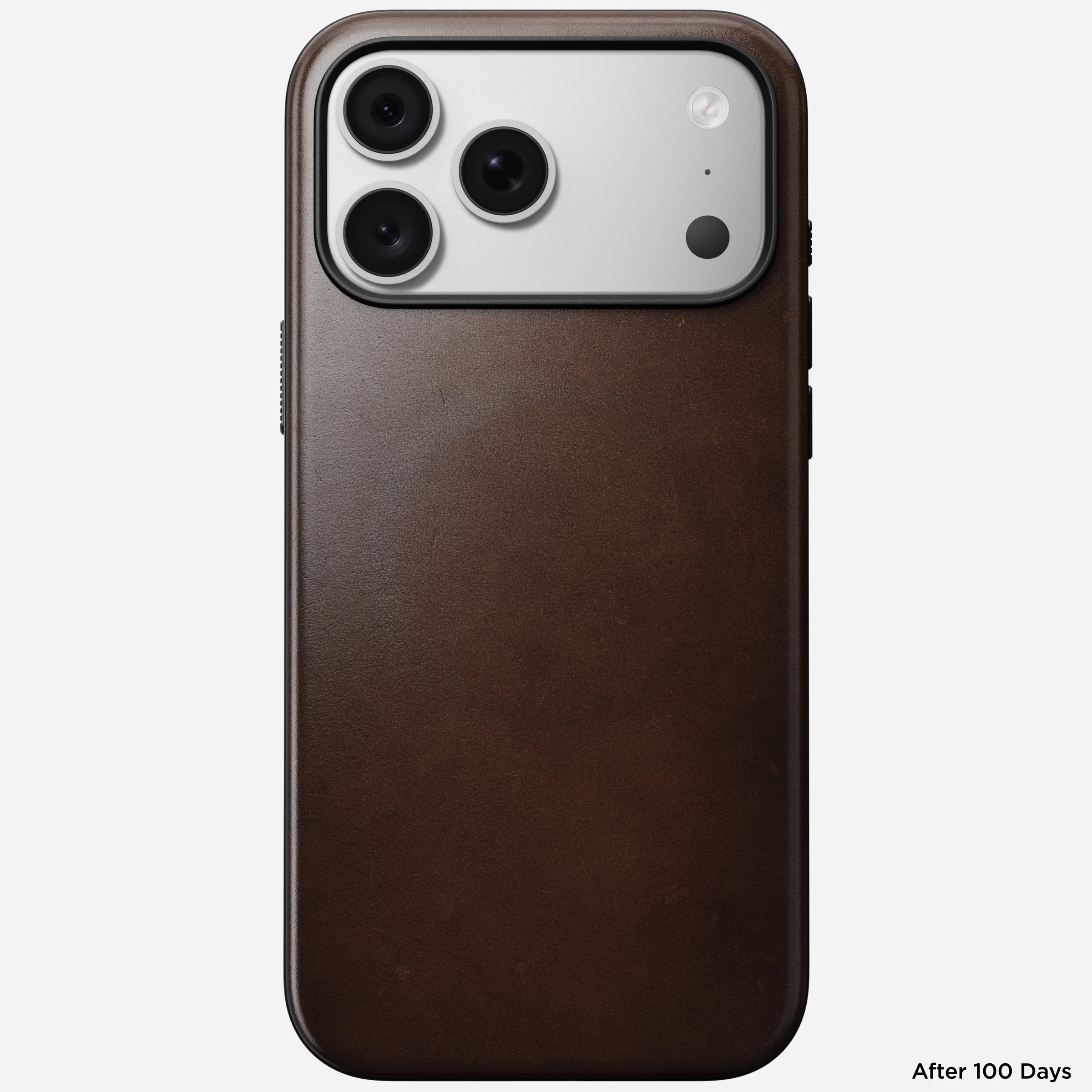 Чохол Nomad Modern Horween Leather Case for iPhone 18 Pro/17 Pro - Rustic Brown (NM009193858)