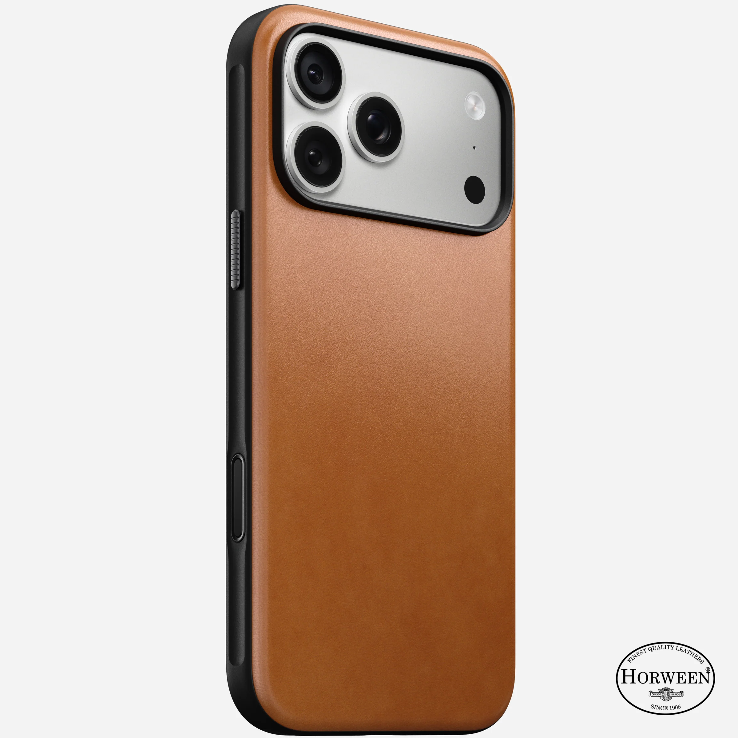 Чохол Nomad Modern Horween Leather Case for iPhone 18 Pro/17 Pro - Saddle (NM009230858)