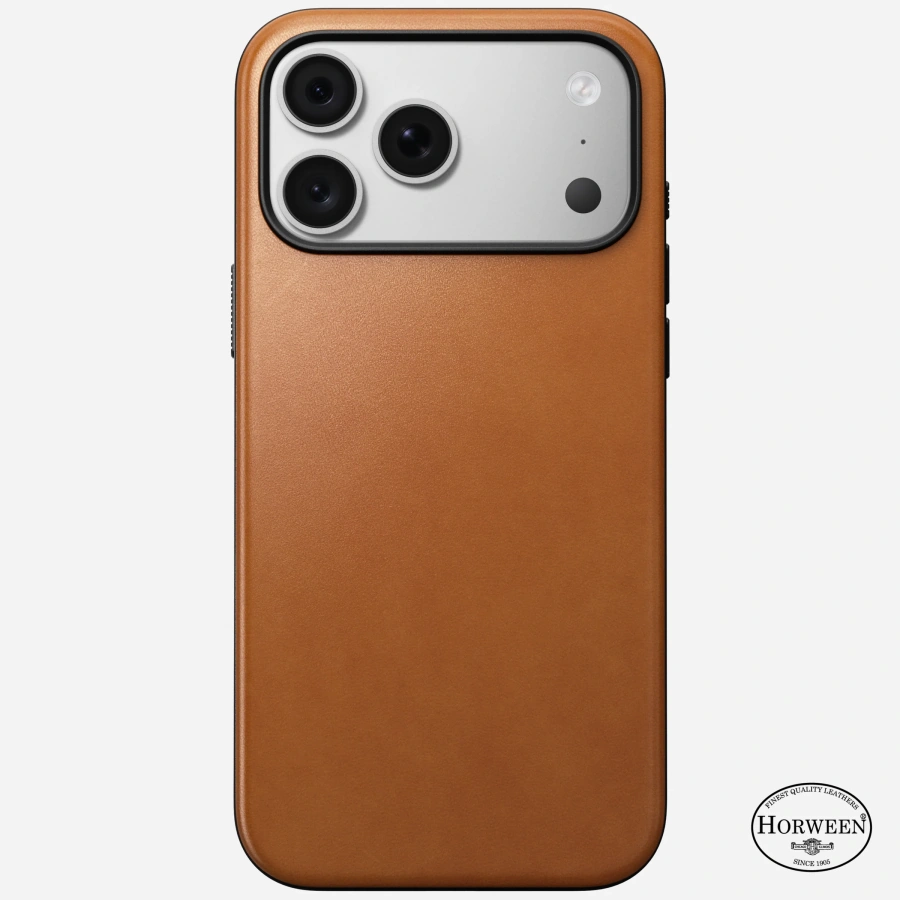 Чохол Nomad Modern Horween Leather Case for iPhone 18 Pro/17 Pro - Saddle (NM009230858)