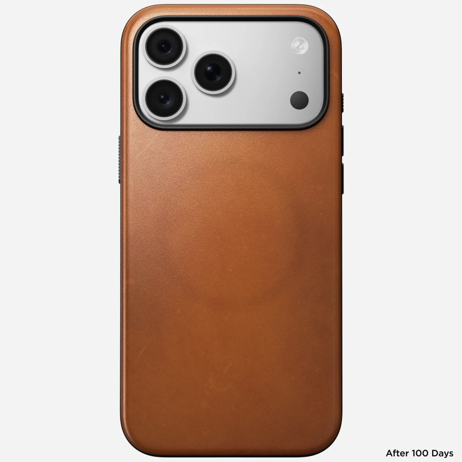 Чохол Nomad Modern Horween Leather Case for iPhone 18 Pro/17 Pro - Saddle (NM009230858)