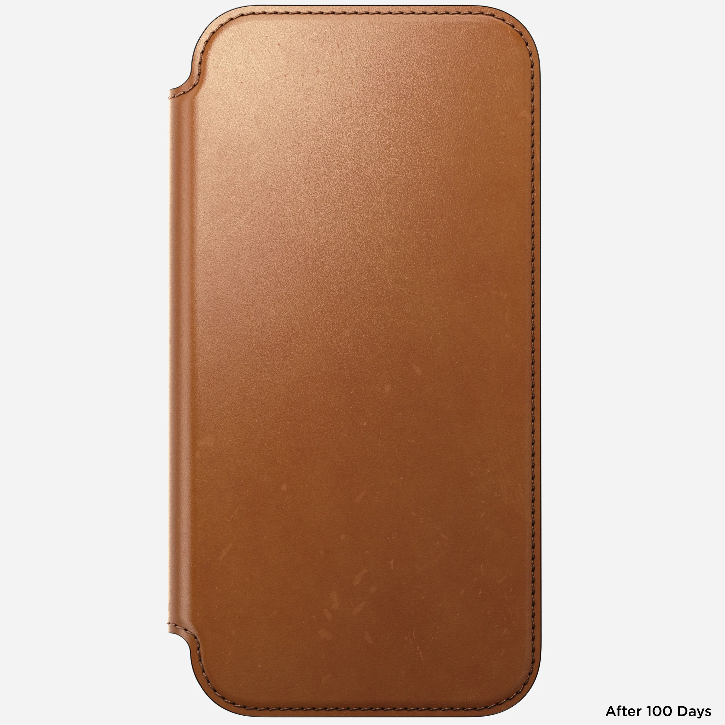 Чохол Nomad Modern Horween Leather Folio Case for iPhone 18 Pro/17 Pro - Saddle (NM009070858)