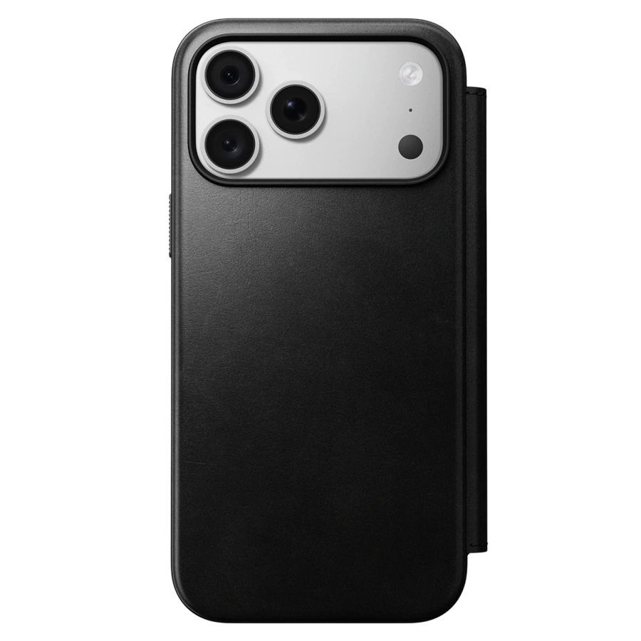 Чохол Nomad Modern Horween Leather Folio Case for iPhone 18 Pro/17 Pro - Black (NM009100858)