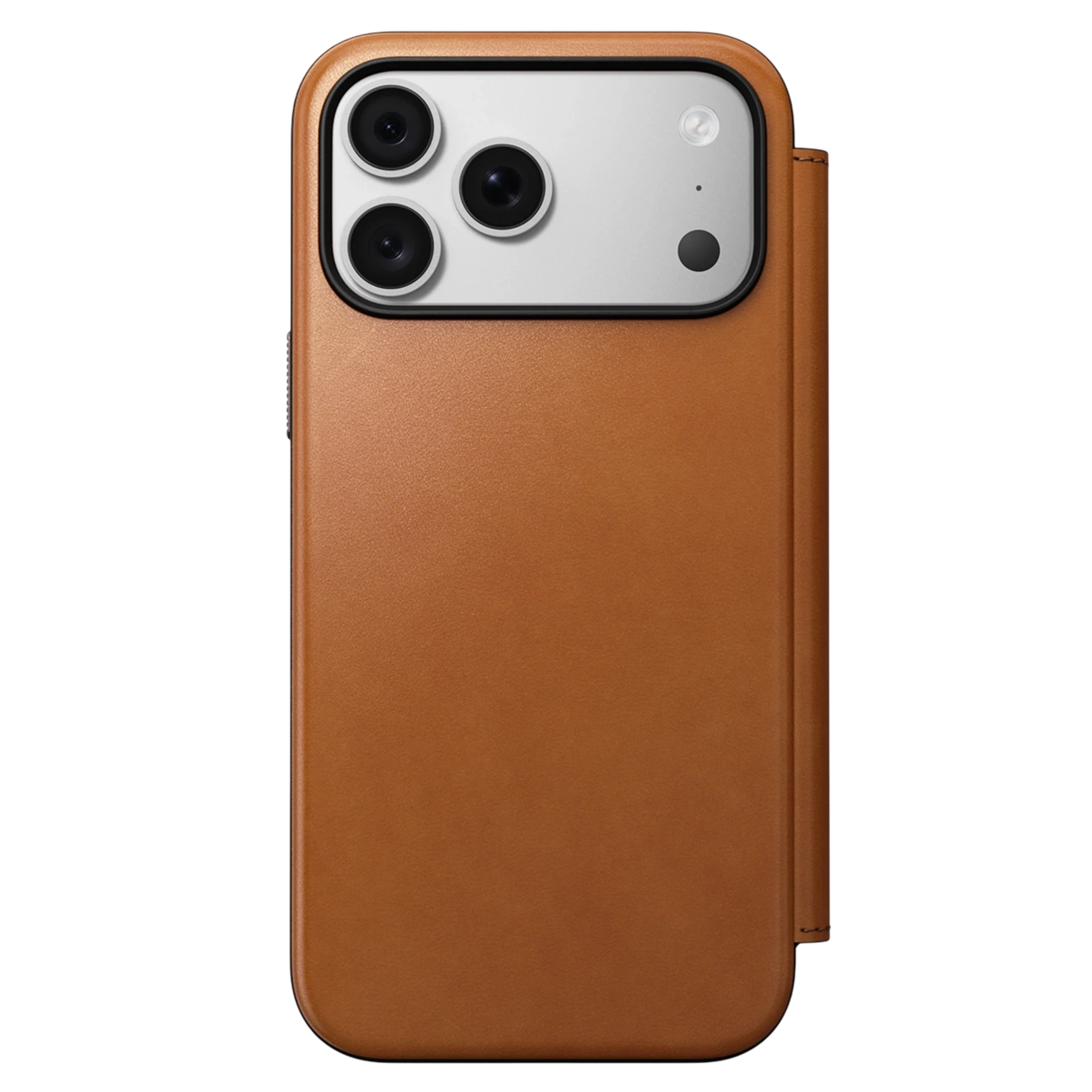 Чохол Nomad Modern Horween Leather Folio Case for iPhone 18 Pro Max/17 Pro Max - Saddle (NM009001858)