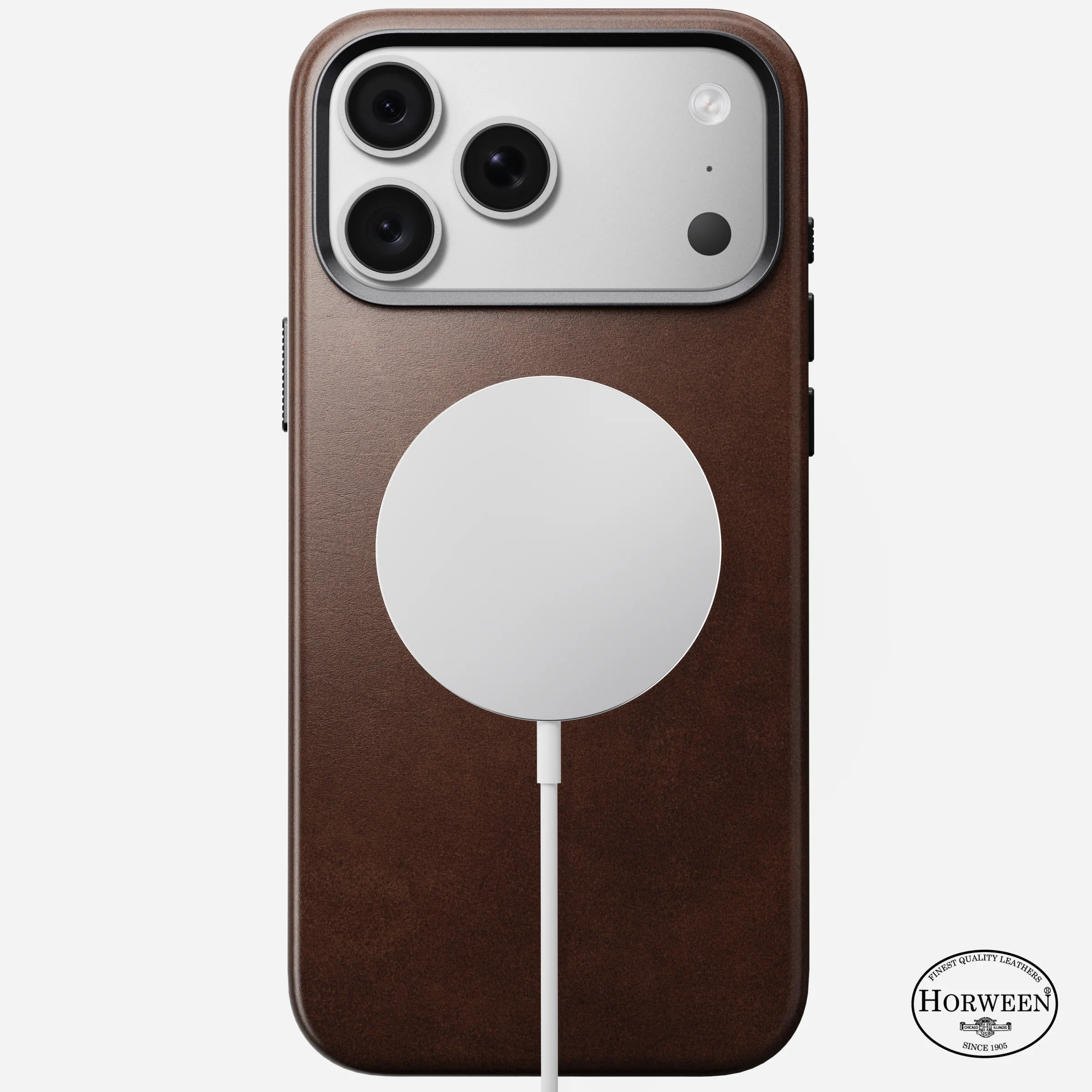 Чохол Nomad Traditional Horween Leather Case for iPhone 18 Pro/17 Pro - Rustic Brown (NM017866858)