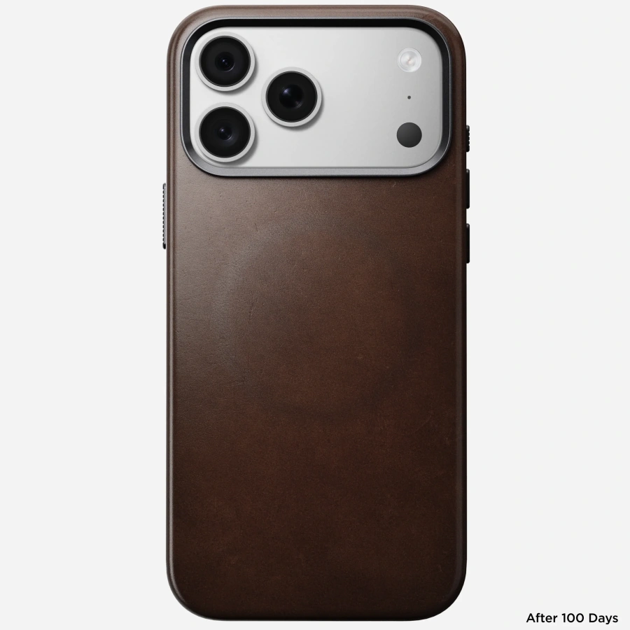 Чохол Nomad Traditional Horween Leather Case for iPhone 18 Pro/17 Pro - Rustic Brown (NM017866858)