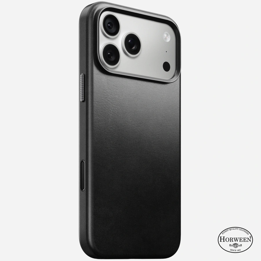 Чохол Nomad Traditional Horween Leather Case for iPhone 18 Pro/17 Pro - Black (NM017927858)