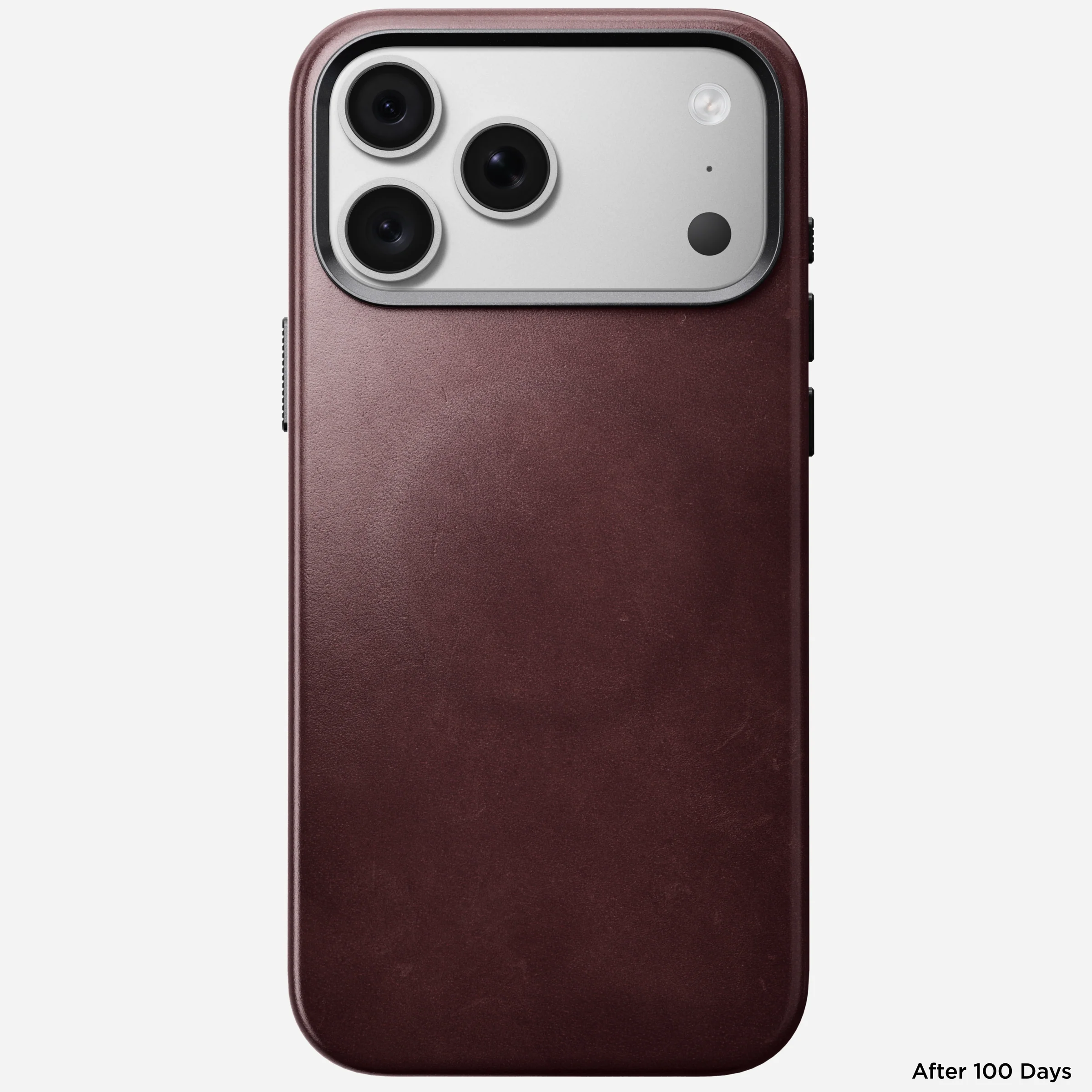 Чохол Nomad Traditional Horween Leather Case for iPhone 18 Pro Max/17 Pro Max - Burgundy Chromexcel [Limited Edition] (NM017804858)