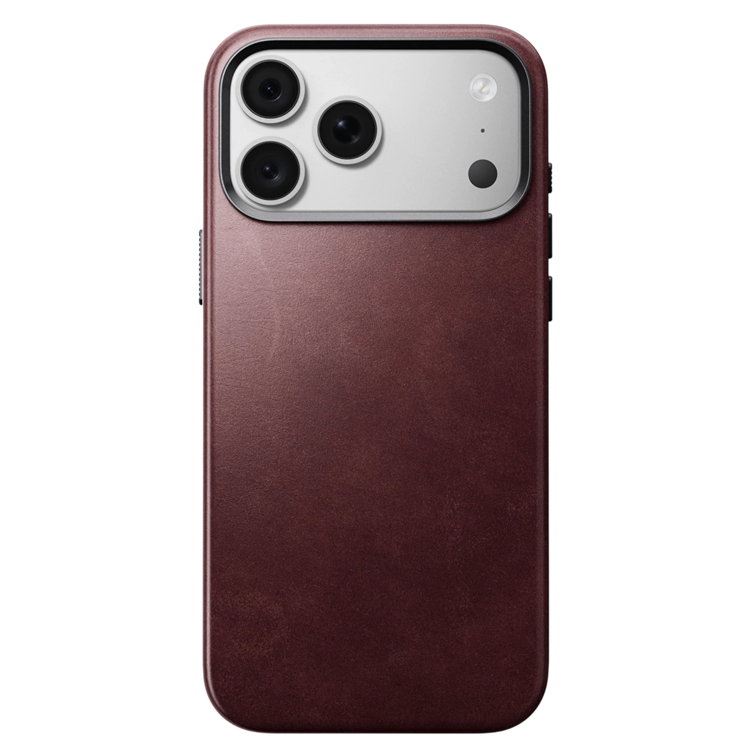 Чохол Nomad Traditional Horween Leather Case for iPhone 18 Pro Max/17 Pro Max - Burgundy Chromexcel [Limited Edition] (NM017804858)