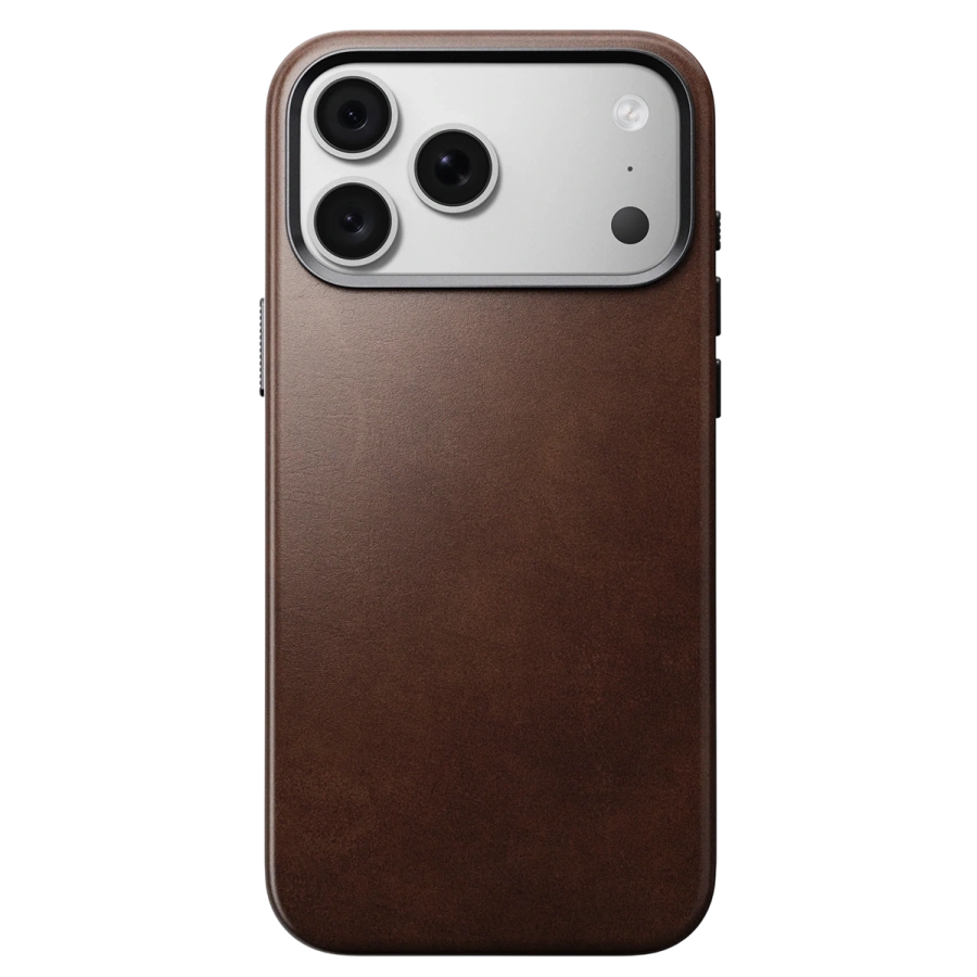 Чохол Nomad Traditional Horween Leather Case for iPhone 18 Pro Max/17 Pro Max - Rustic Brown (NM017798858)