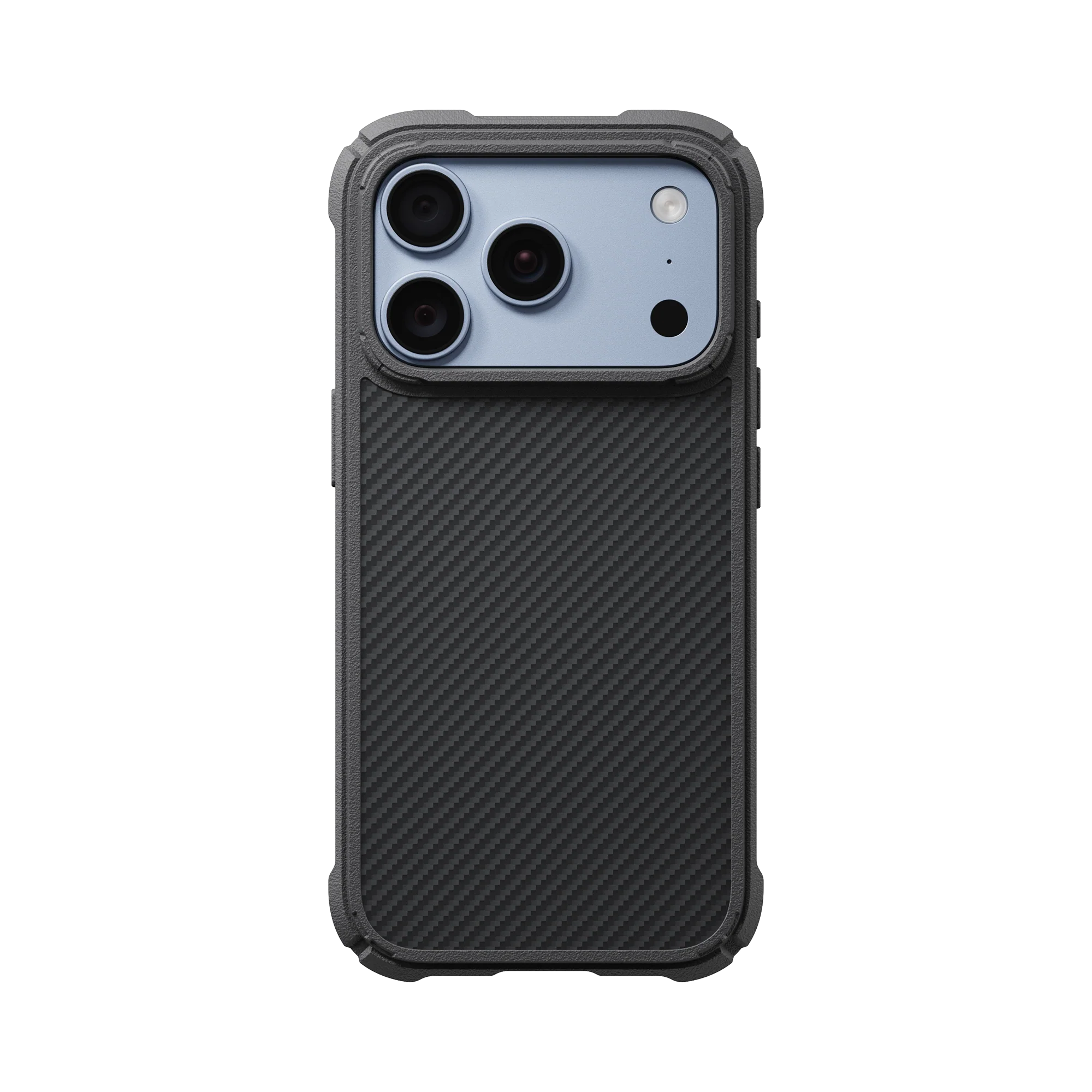 Чохол Pitaka Cairn Case for iPhone 18 Pro/17 Pro - 600D Black/Grey [Twill] (KI1801CP2)