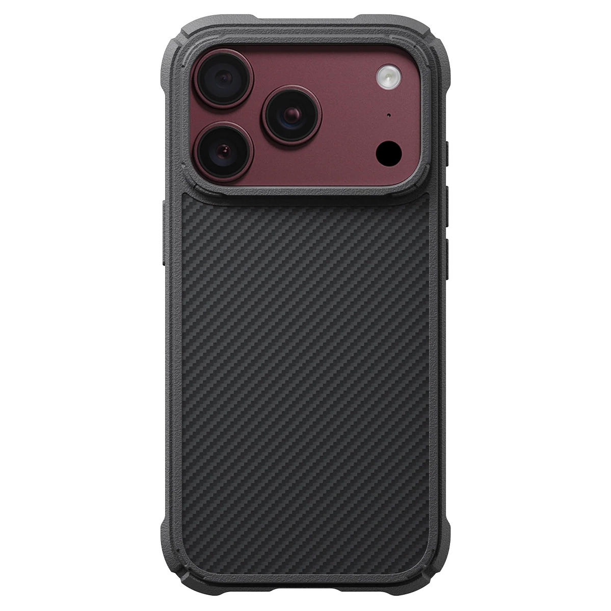 Чохол Pitaka Cairn Case for iPhone 18 Pro/17 Pro - 600D Black/Grey [Twill] (KI1801CP2)